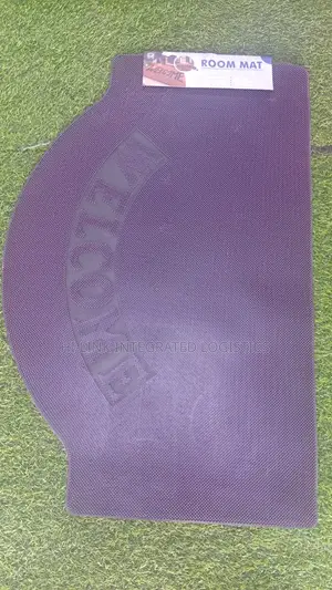 Arch-Shaped Heavy-Duty Rubber Door Mat