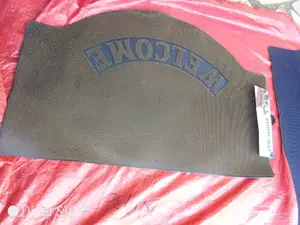 Arch-Shaped Heavy-Duty Rubber Door Mat
