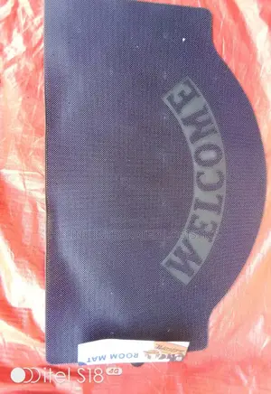 Arch-Shaped Heavy-Duty Rubber Door Mat