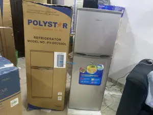 Polystar 250L Family Size Double Door Refrigerator
