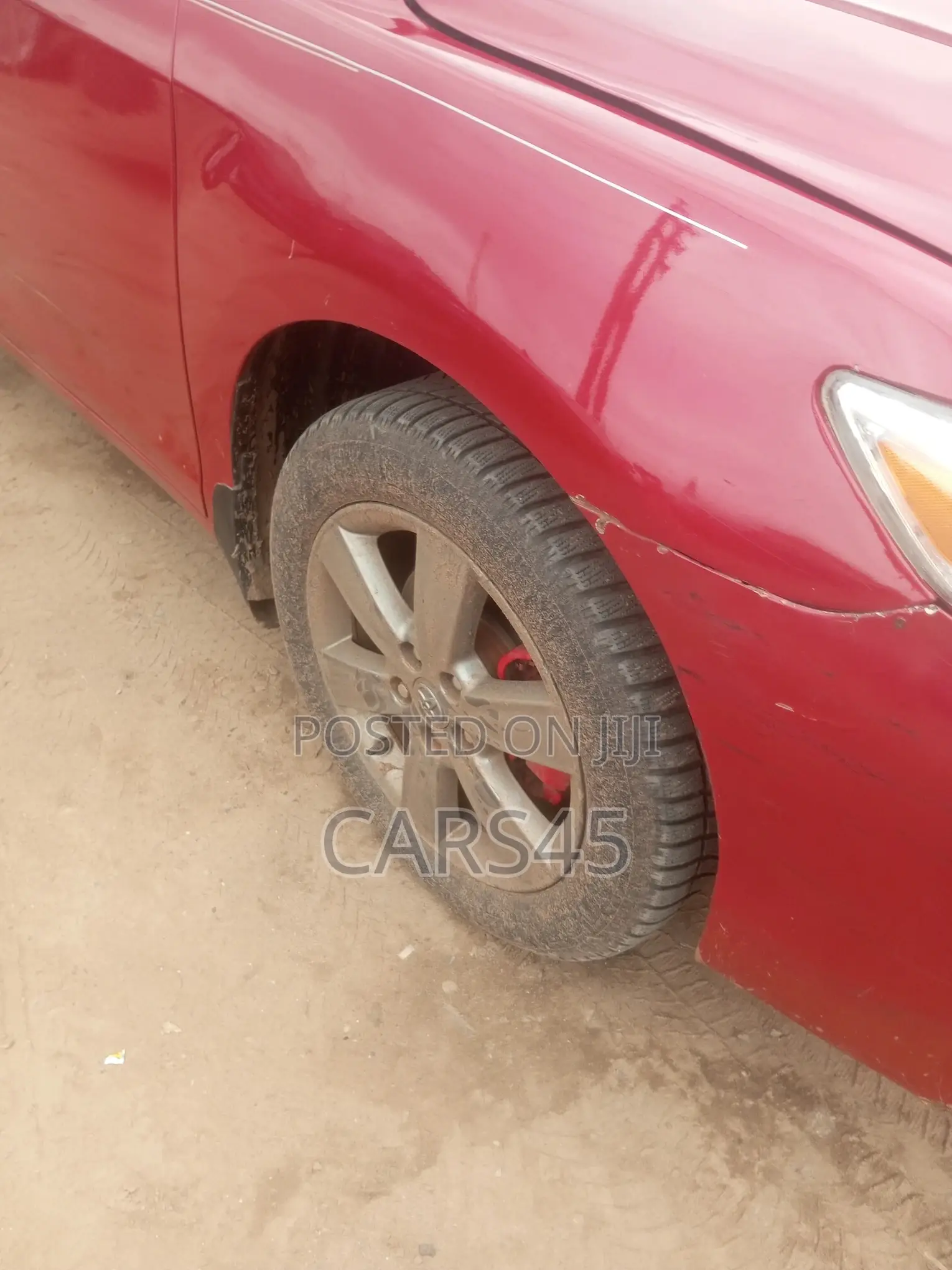 Toyota Camry 2008 Red