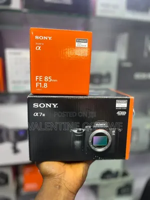 Sony A7 Mark With Lens 85mm F1.8