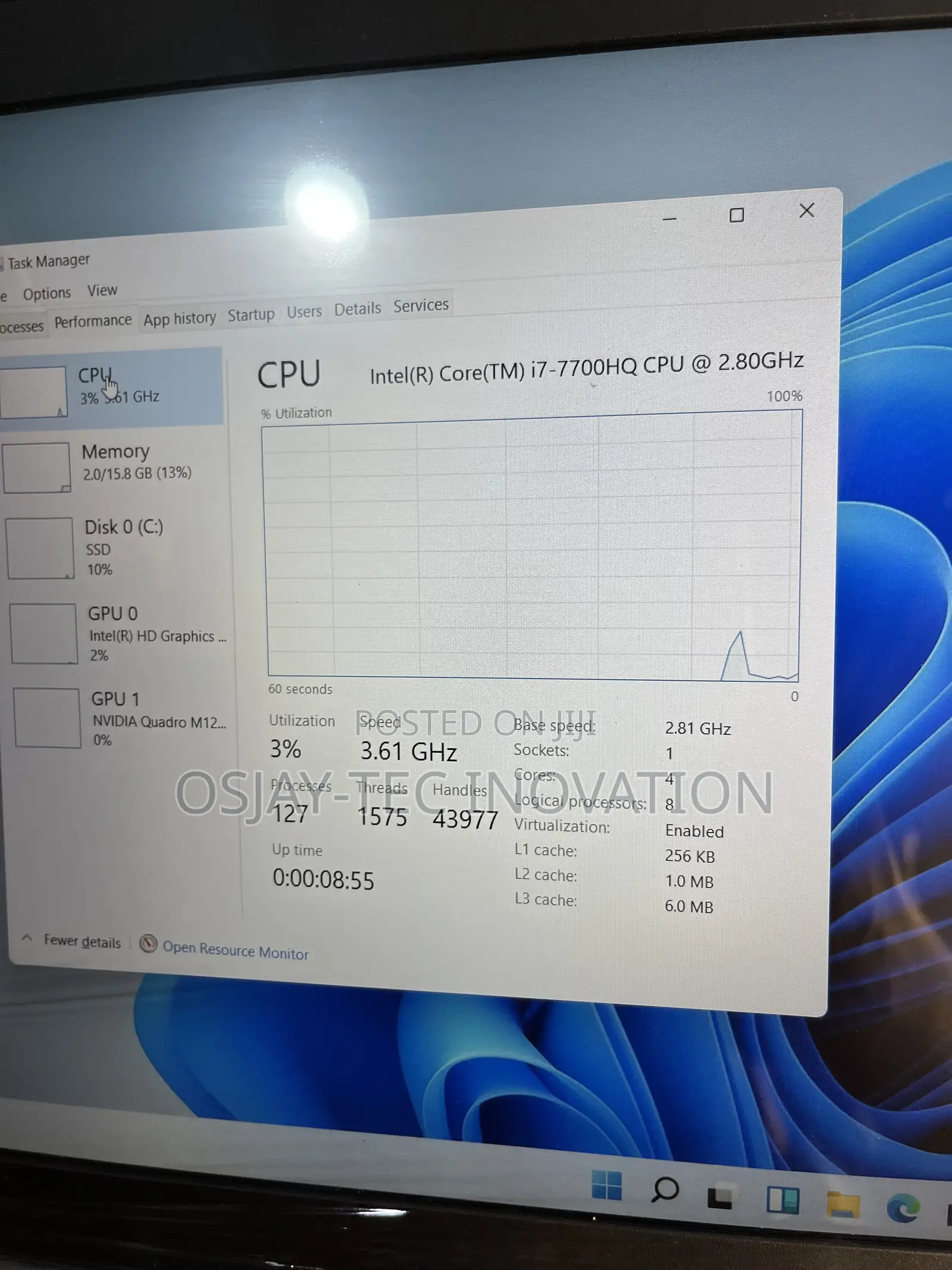 Laptop Lenovo ThinkPad P51 16GB Intel Core i7 SSD 512GB