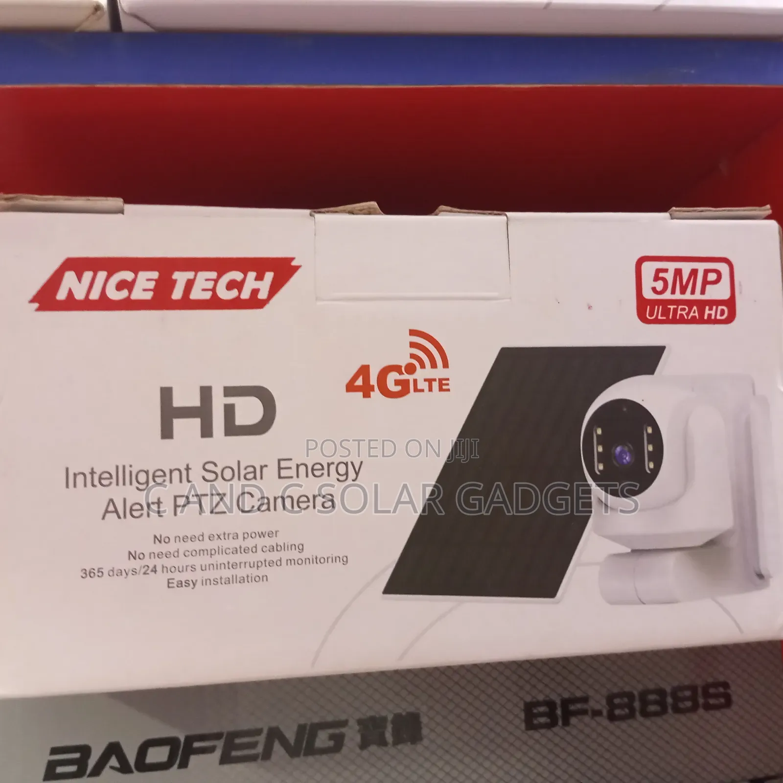 Intelligent Solar PTZ Camera