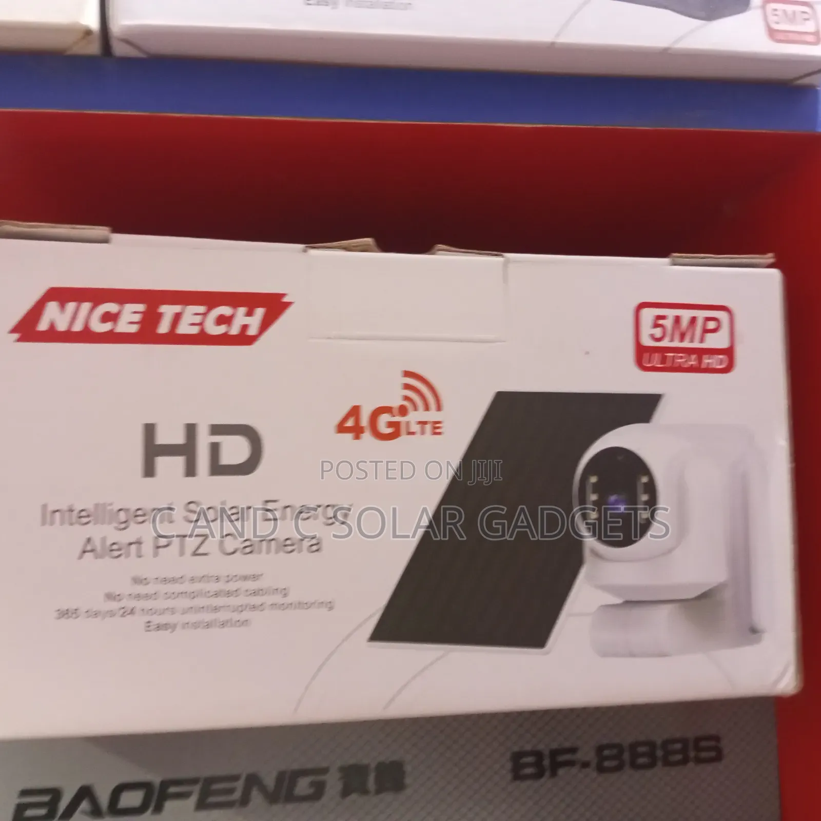 Intelligent Solar PTZ Camera