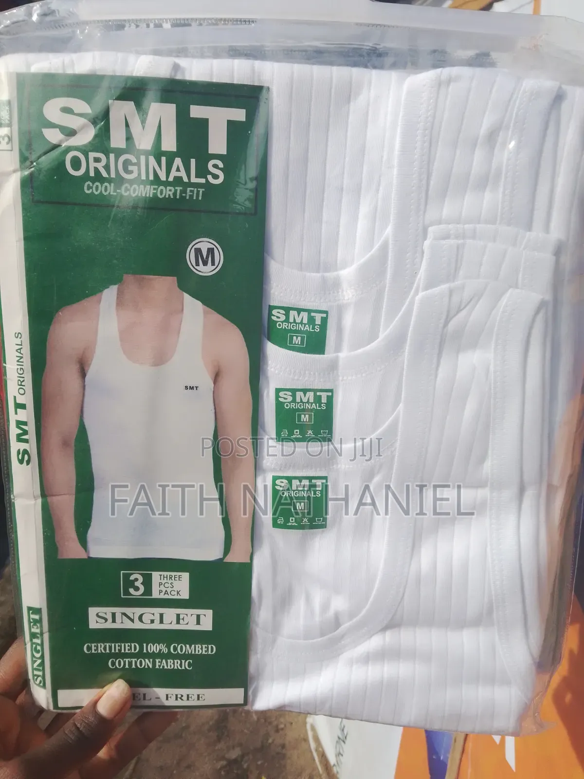 100% Cotton Singlet