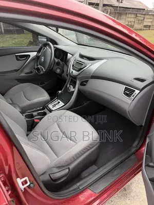 Hyundai Elantra Limited Sedan FWD (1.8L 4cyl 6A) 2013 Red