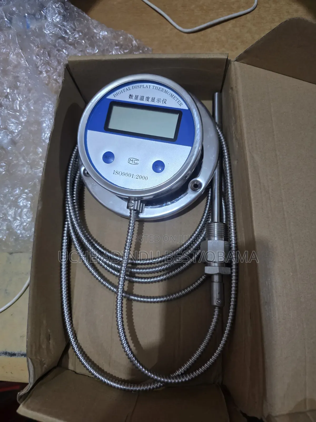 Digital Temperature Gauge With Capillary