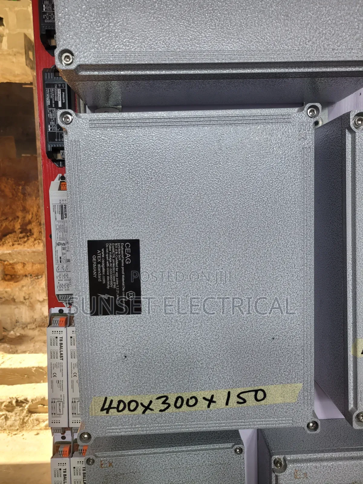 400×300x150 CEAG Esplosion Flame Proof Cast