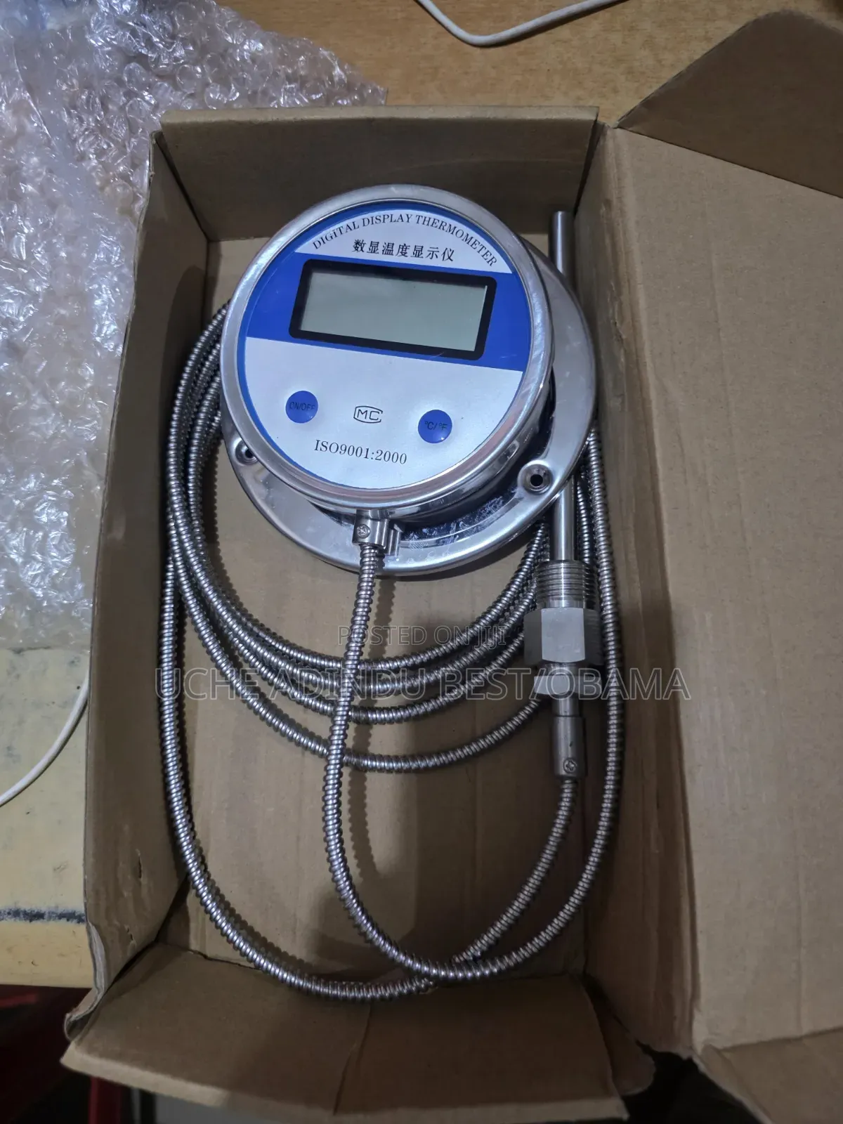 Digital Temperature Gauge With Capillary