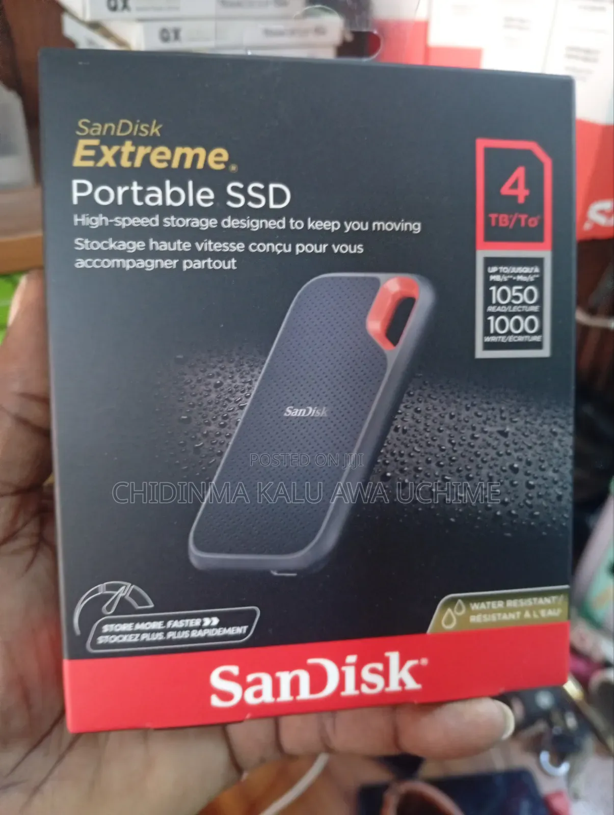Sandisk Extreme Pro Portable SSD 4TB