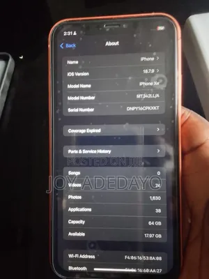 Apple iPhone XR 64 GB Orange