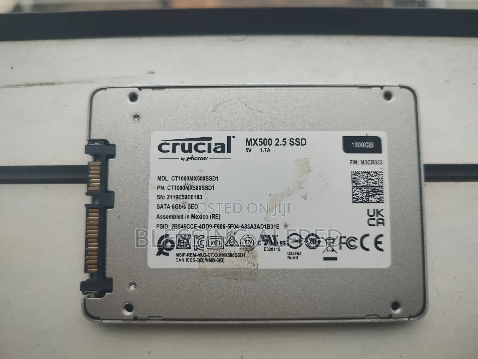 Crucial 1TB 2.5-Inch SSD