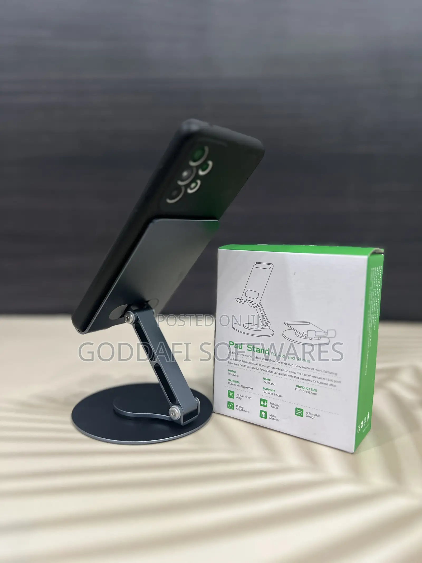Adjustable Foldable Phone & Tablet Stand | Goddafi Stores