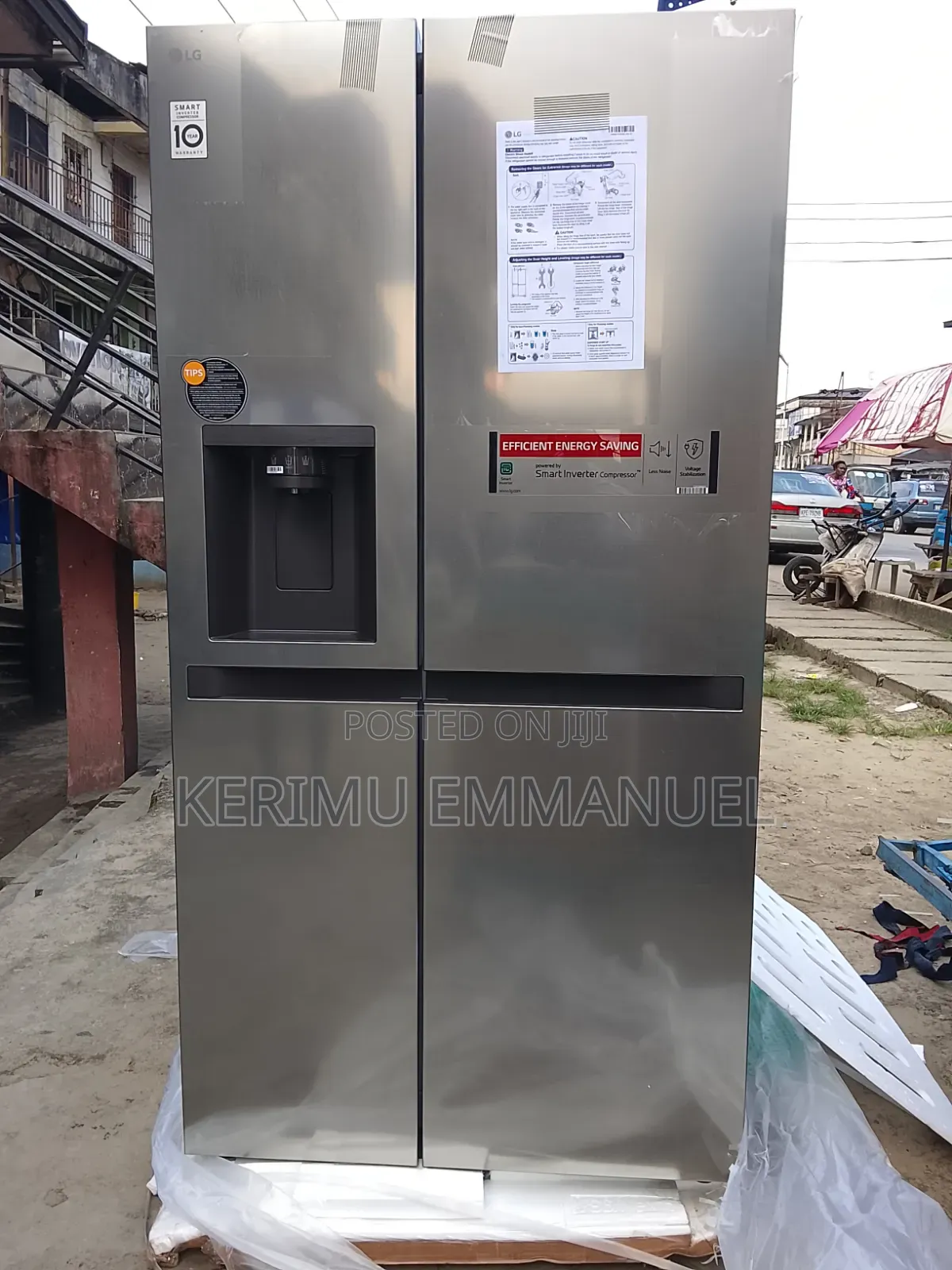 LG Side by Side Fridge
