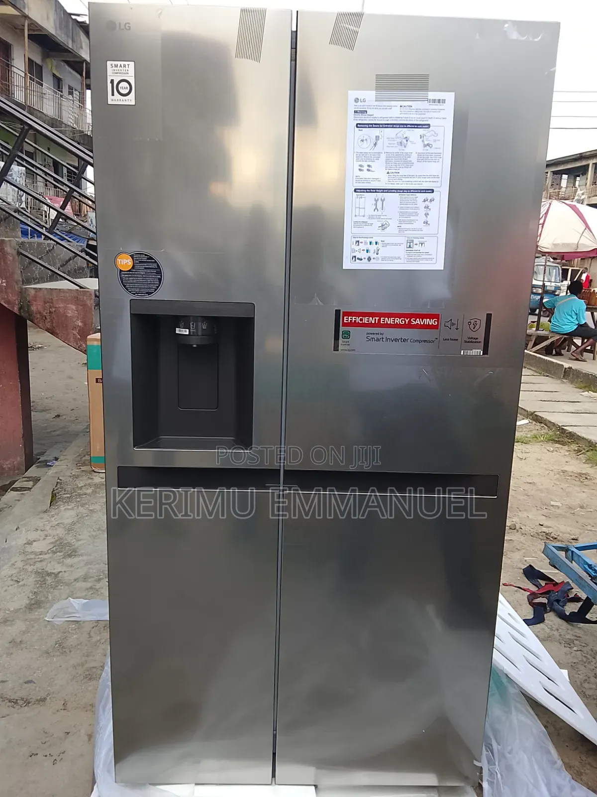 LG Side by Side Fridge