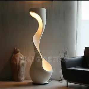Interior Floor Sculpture With Light