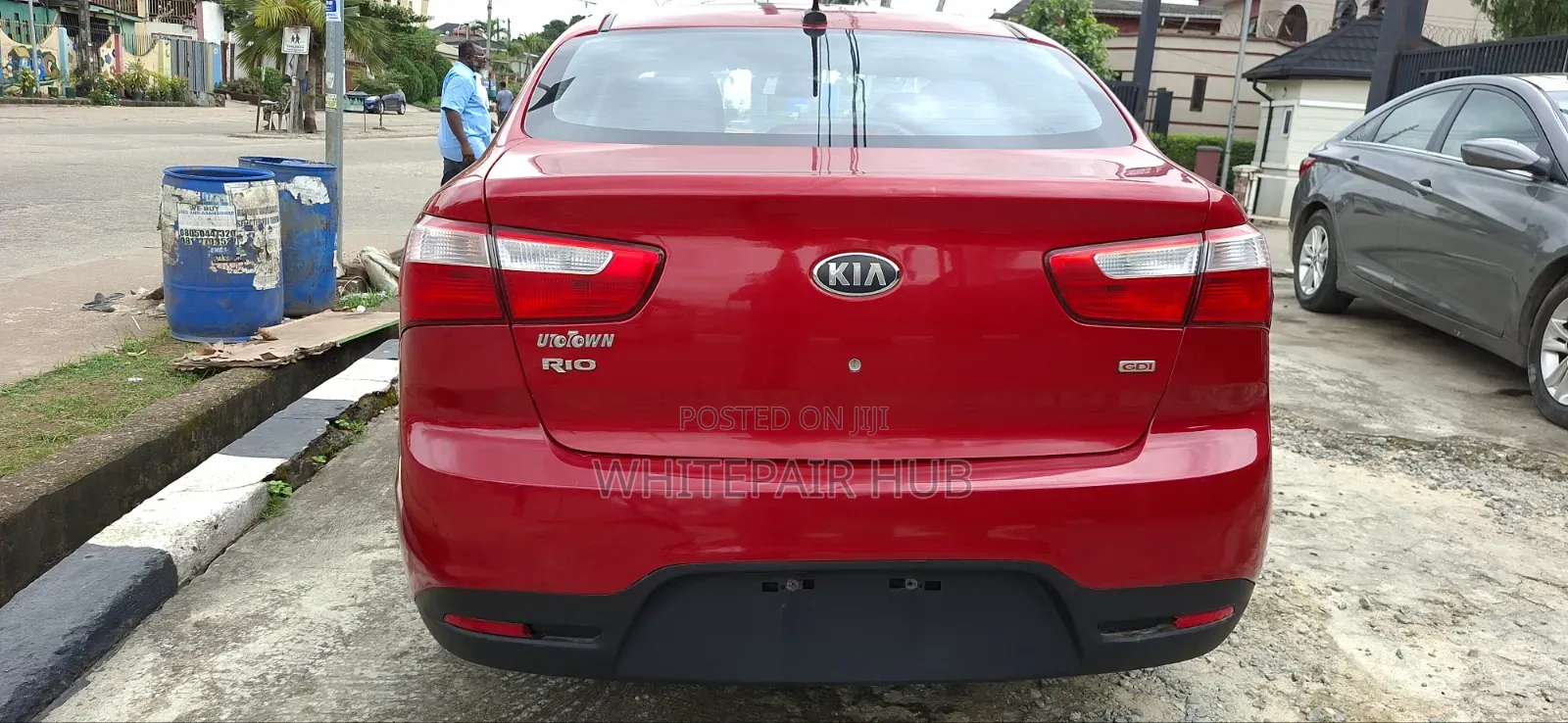 Kia Rio 2013 Red