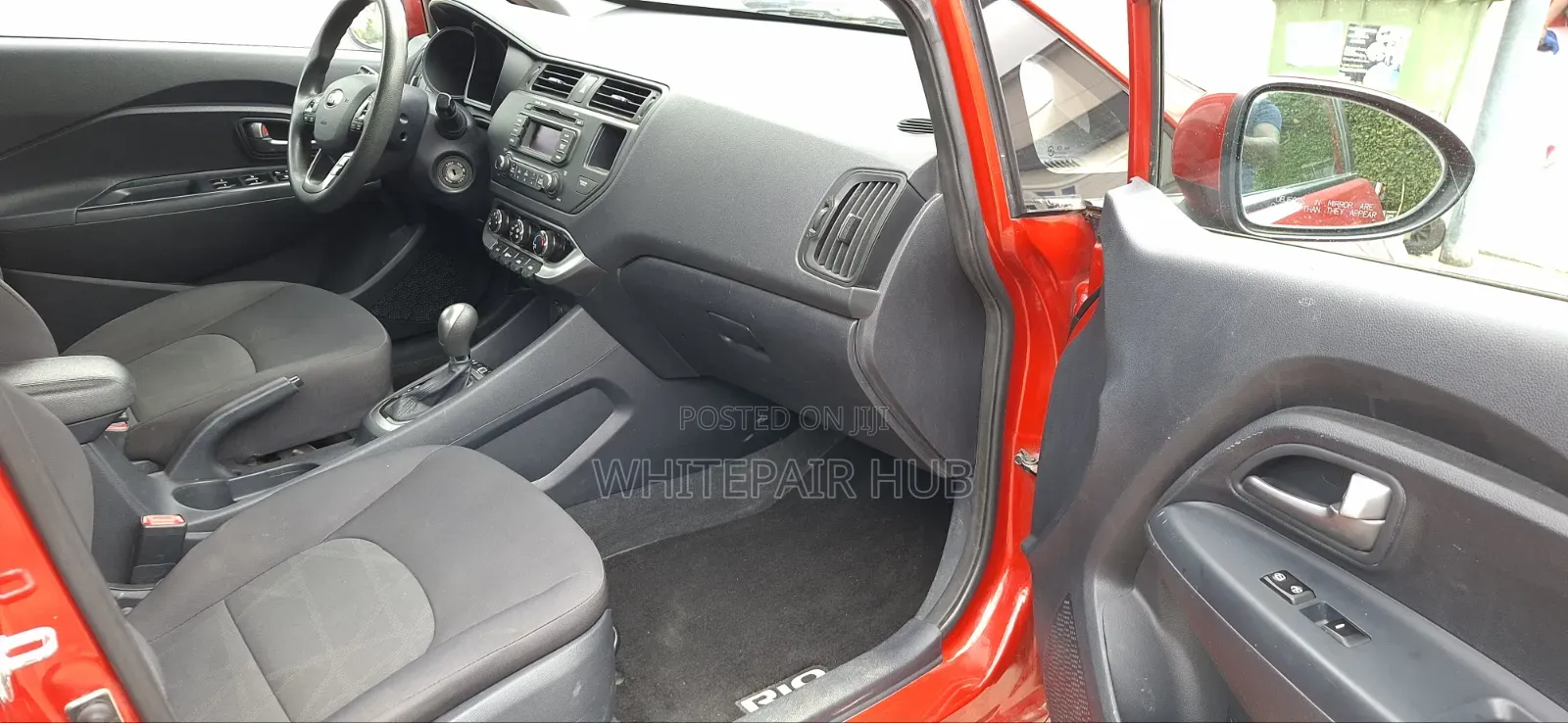 Kia Rio 2013 Red