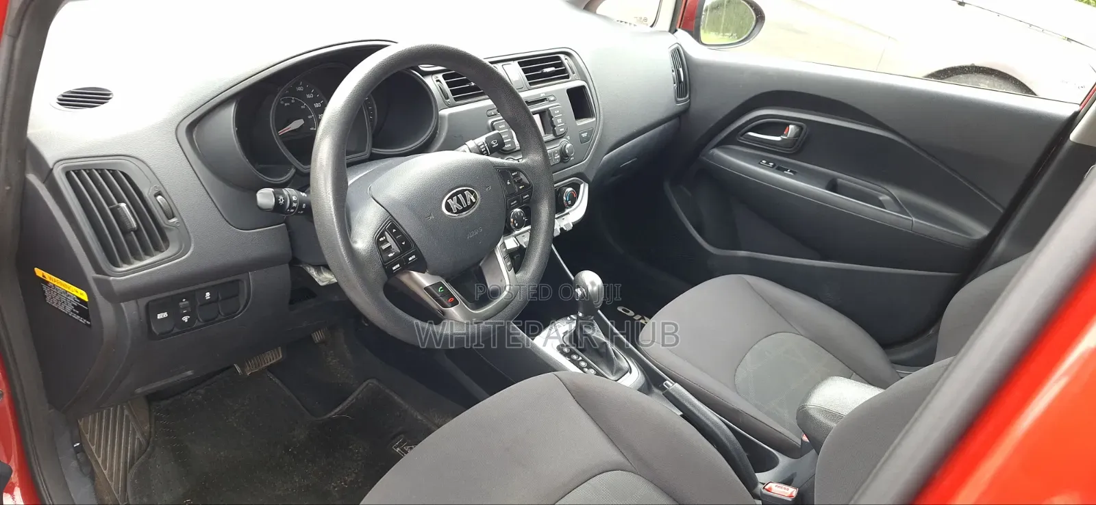 Kia Rio 2013 Red
