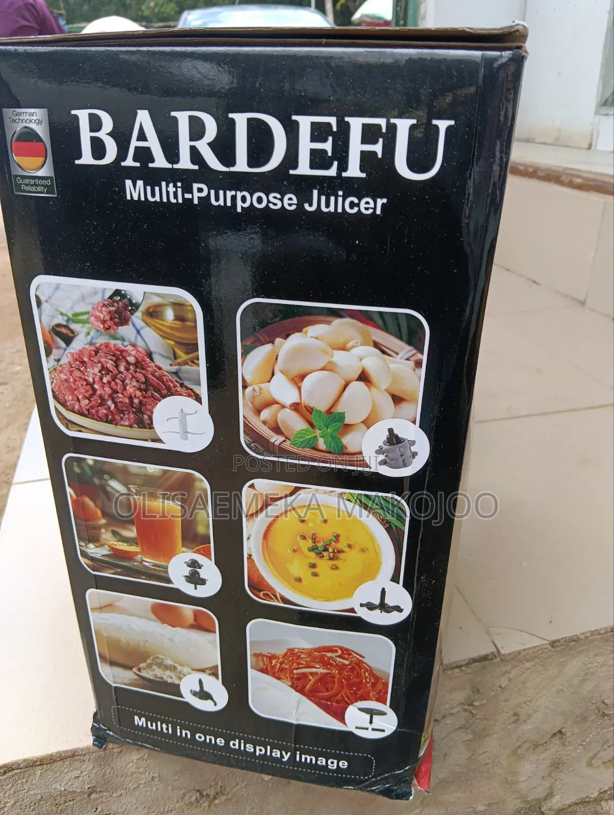 8 in 1 Bardefu 4L Industrial Blender