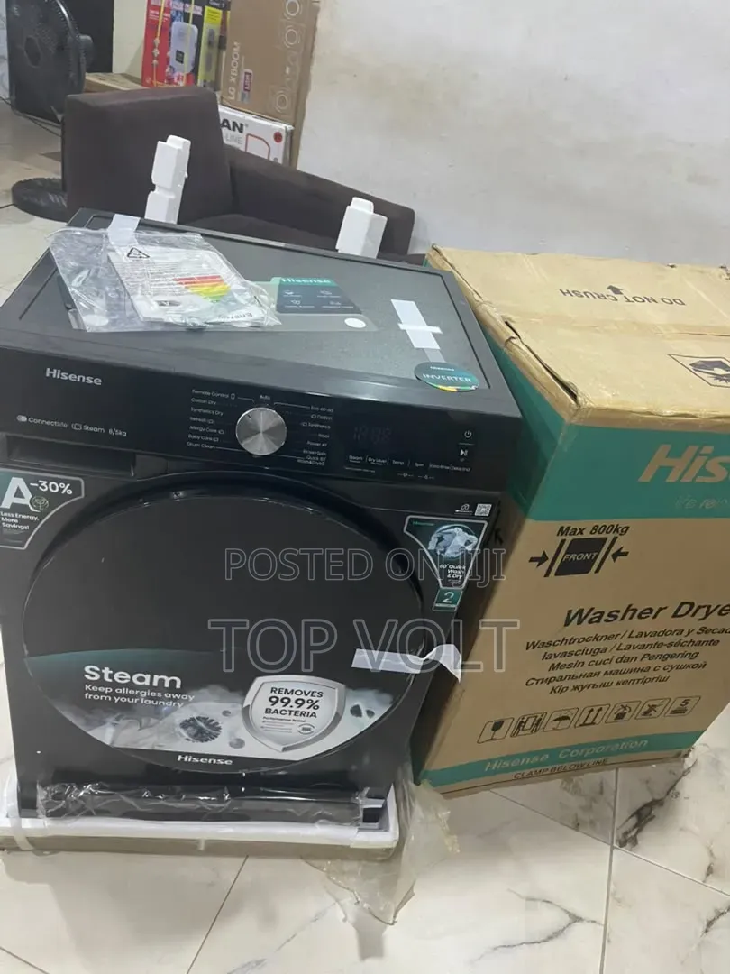 Hisense 8KG Modern Washer Dryer for Home