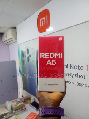 New Xiaomi Redmi A5 4G 128 GB Red