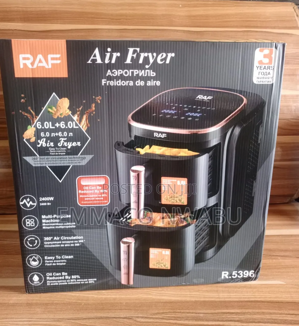 RAF 12Liters Digital Airfryer