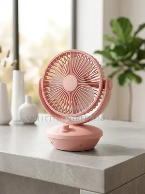 Portable, Rechargeable USB Fan