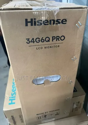 Hisense 240hz 34G6Q PRO Monitor 34 Inch Ultrawide (21:9 Aspect Ratio)