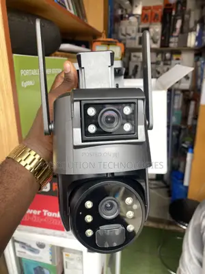Open Box A30 Ubox HD Dual-Lens Intelligent Solar Alert PTZ 4G Camera