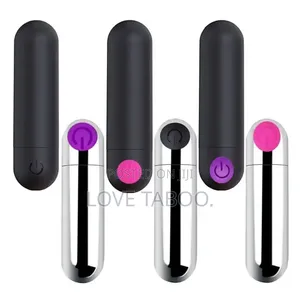 Silicone and Silver Clitoral Bullet Vibrator