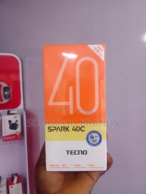 New Tecno Spark 40C 128 GB Black