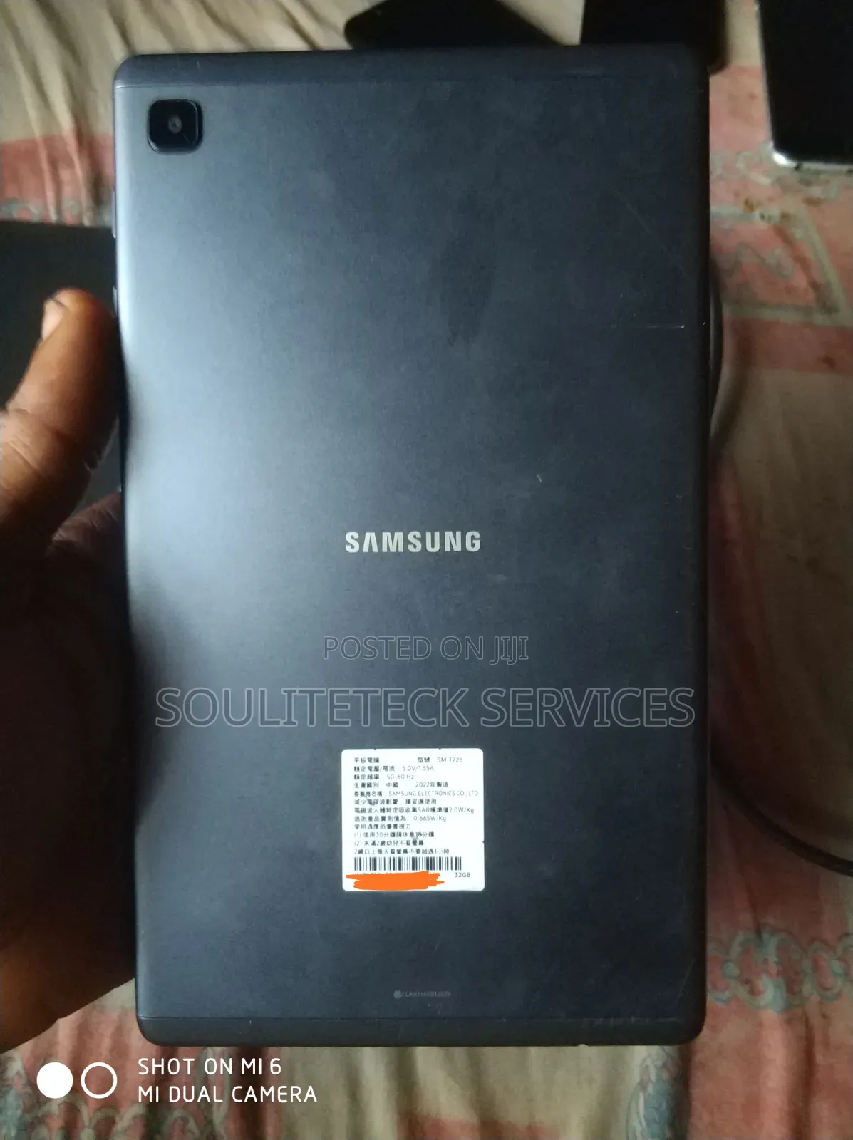 Samsung Galaxy Tab A7 Lite 32 GB Black