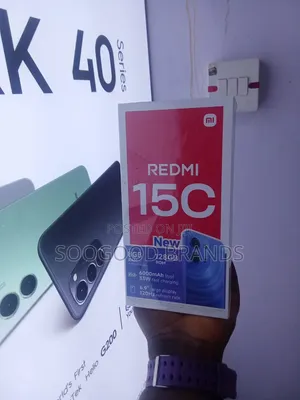New Xiaomi Redmi 15C 4G 128 GB Black