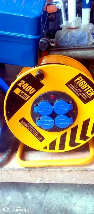 FIGHTER Extension Reel Cable Drum – 240V, 50 Meters