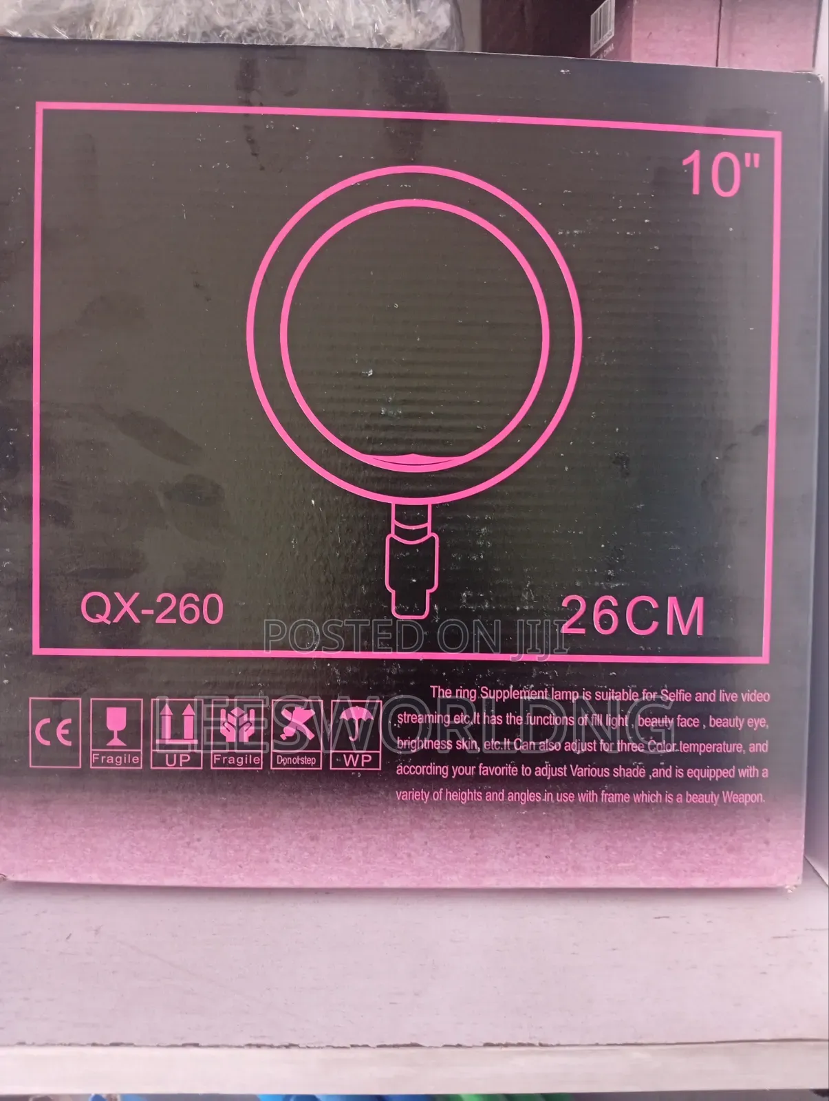 10 Inches Ring Light