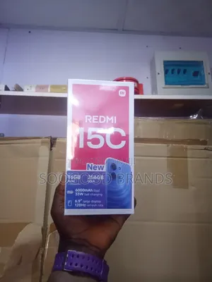 New Xiaomi Redmi 15C 4G 256 GB Black