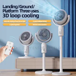 Rechargeable Circulation Standing Fan