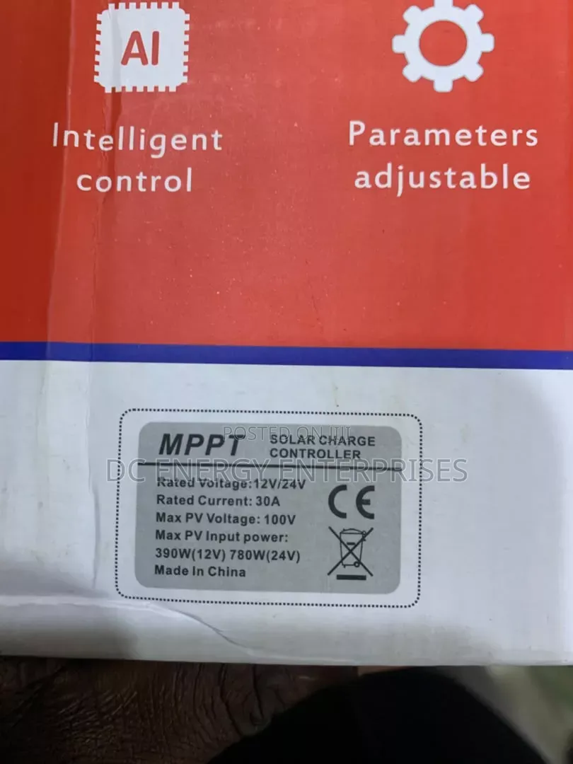 30a MPPT Charge Controller 12v/24v