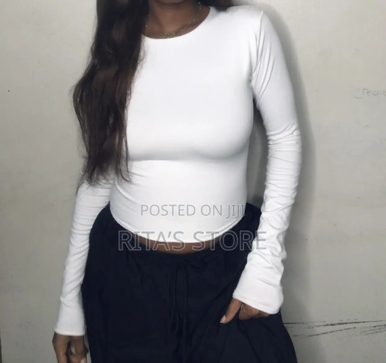 Crew Neck Crop Top