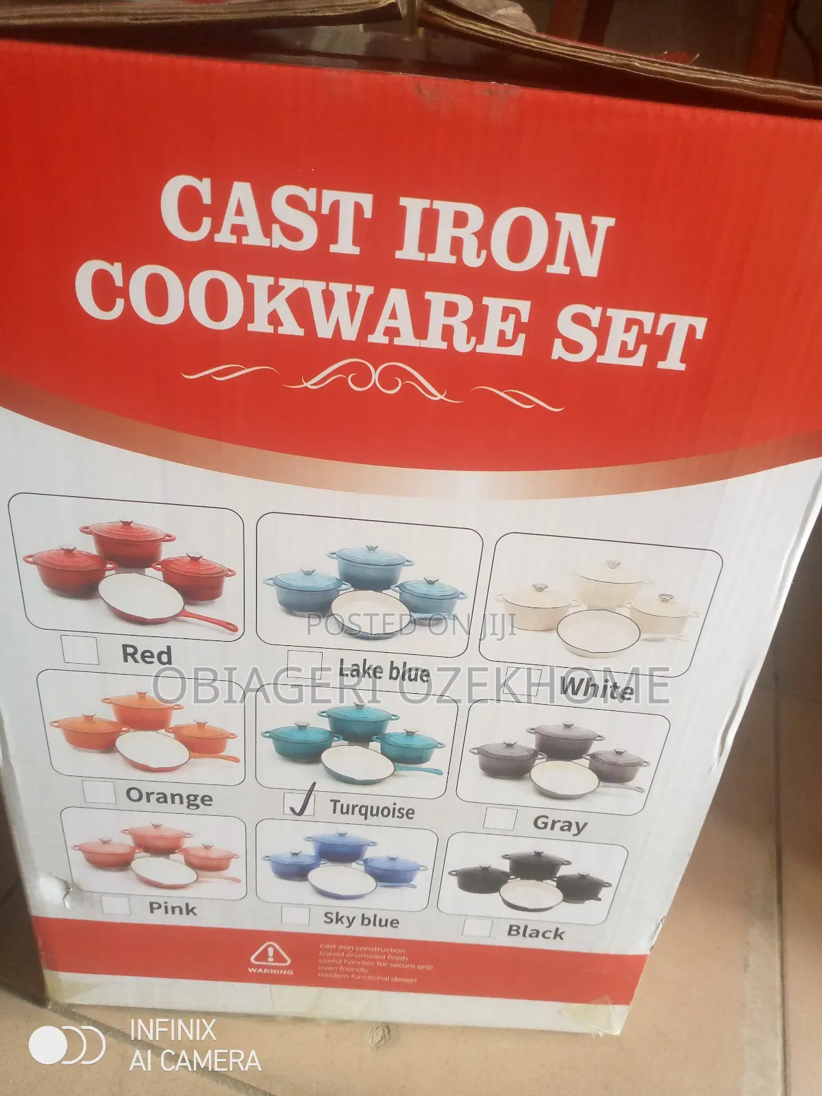 Cast Iron Cookware Set