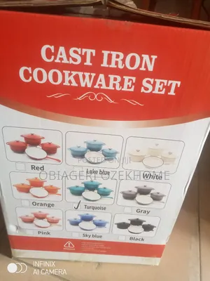Cast Iron Cookware Set