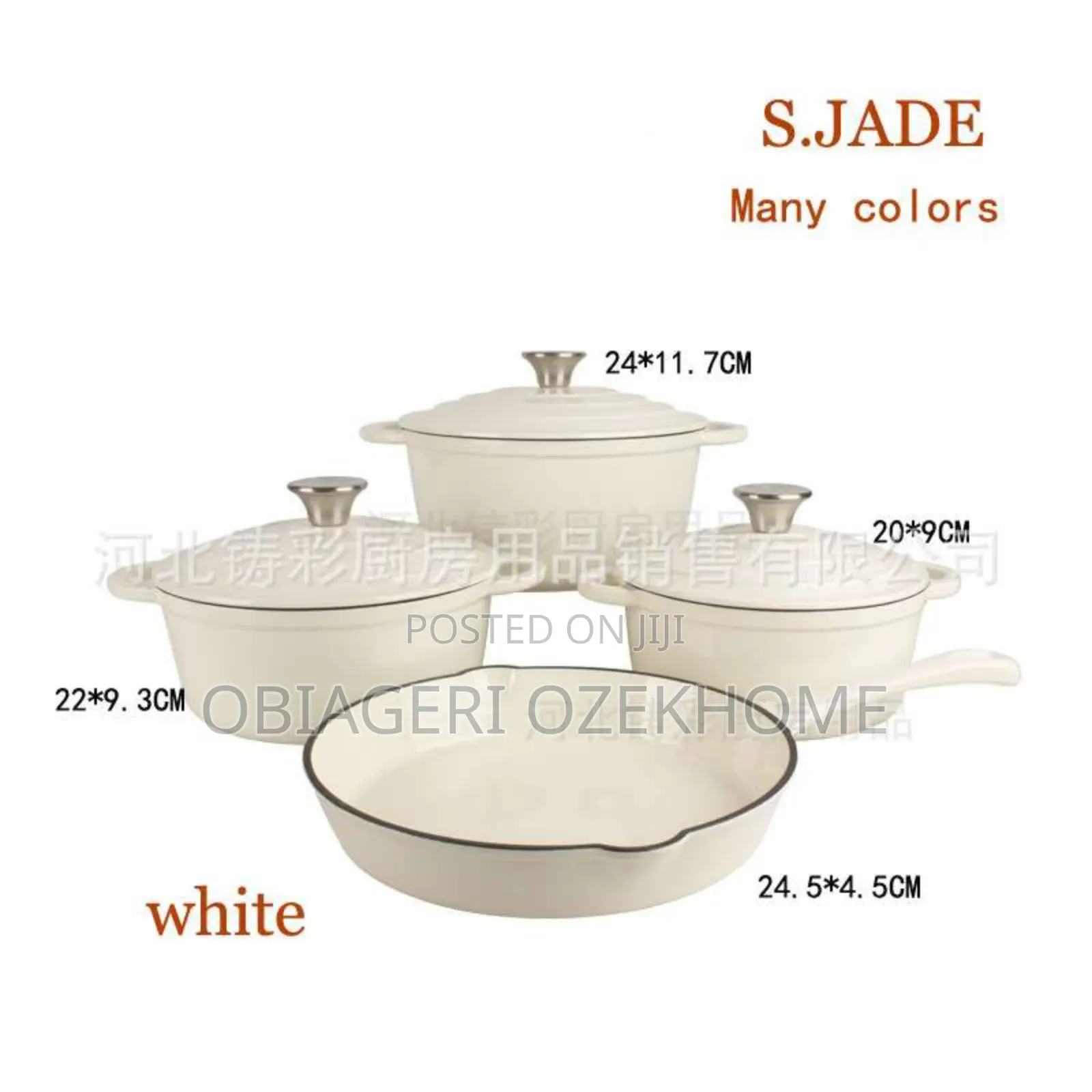 Cast Iron Cookware Set