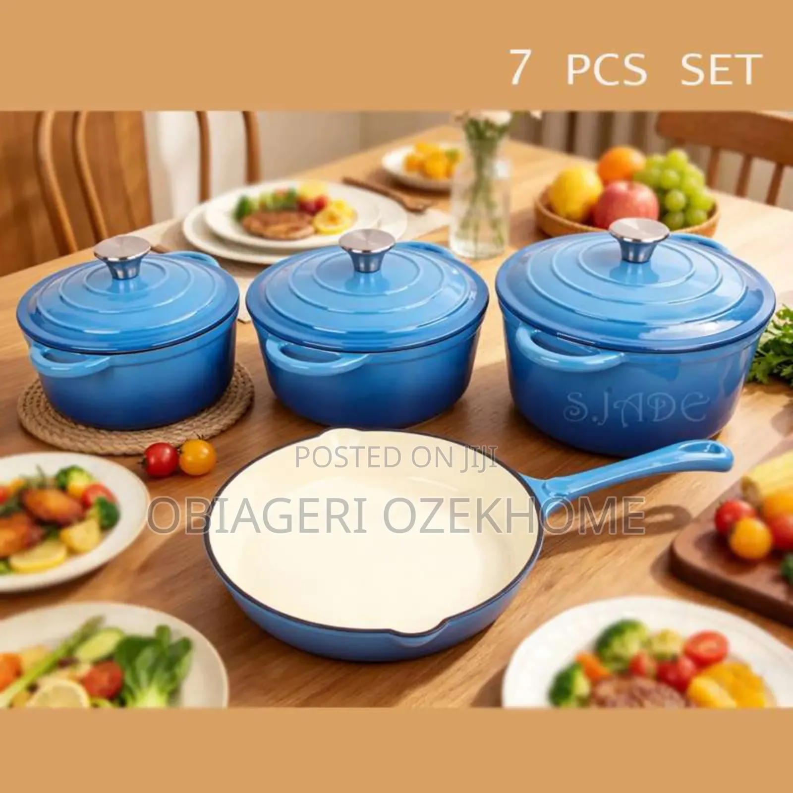 Cast Iron Cookware Set