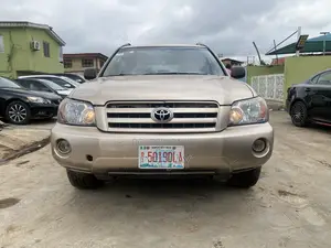 Toyota Highlander 2007 Gold