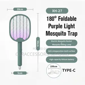 Folding Electric Mosquito Bat