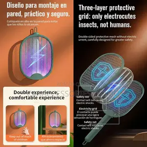 Folding Electric Mosquito Bat