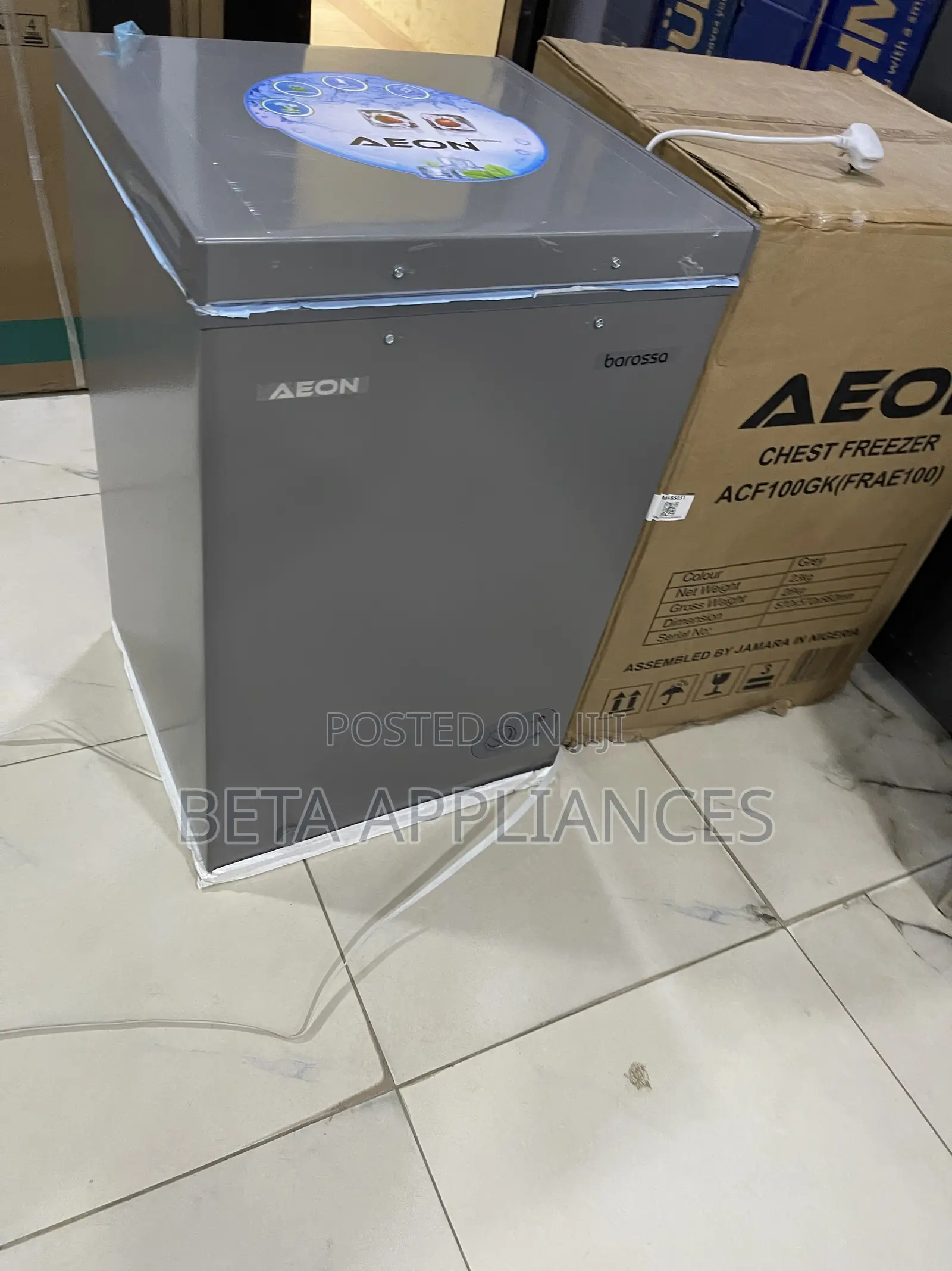 Aeon 100L Deep Freezer – Space-Saving Freezer for Modern Homes