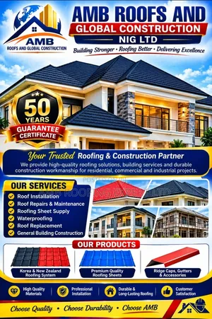 Amb Roofs and Global Construction Nig LTD ....